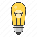 bright, bulb, electric, light, lightbulb