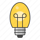 bright, bulb, electric, light, lightbulb