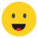 avater, emoji, emoticon, face, happy, smile