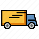 delivery truck, logistics, shipping, cargo, transport