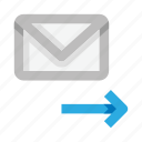 letter, mail, send, forward, envelope, email, message