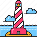 lighthouse, light, tower