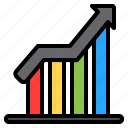 profit, chart, graph, bar, statistics, growth, report