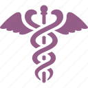 caduceus, healthcare, medical, snake