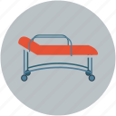 stretcher, bed, hospital, patient