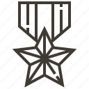 badge, military, soldier, star