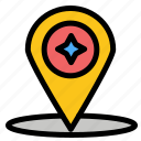 compass, location, map, navigation