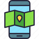 app, gps, localization, map, mobile, phone