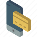 device, function, iso, isometric, smartphone, transaction