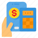 calculator, financial, mobile, money, payment