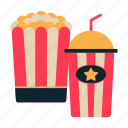 beverage, movie, popcorn and drink, snack, theatre