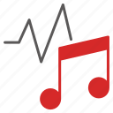 music, rythm, waveform, waveforms