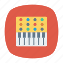 instrument, music, piano, tiles