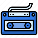 casette, music, cassette, tape, radio, sound