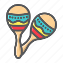 instrument, latin, maraca, maracas, mexican, music, sound