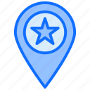 geo, star, favorite, location, pin, navigation