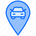 location, map, car, navigation, pin, taxi