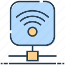 hosting, networking, server, signals, wifi