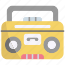 boombox, stereo, music, audio, speaker