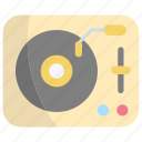 turntable, vinyl, record, music, sound, audio