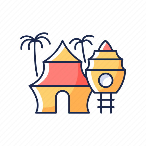 Resort, recreational, camping, tourism icon - Download on Iconfinder