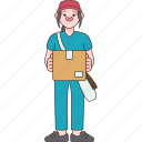 delivery, messenger, courier, shipping, service