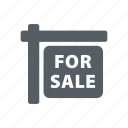 estate, house, property, real, sale, sign