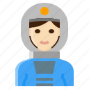 astronaut, female, occupation, space, woman