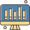 chart, graph, lcd, led