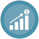 analytics, bar, chart, graph, growth