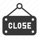 close, ecommerce, online, shopping, sign