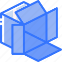 box, iso, isometric, packing, shipping