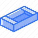 box, flower, iso, isometric, packing, shipping