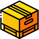 box, iso, isometric, packing, pallette, shipping