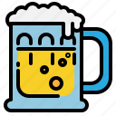 alcohol, beer, drink, mug