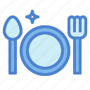 breakfast, cutlery, dinner, dish, restaurant