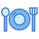 cutlery, dinner, dish, food, restaurant