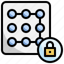 lock, pattern, password, passkey, security