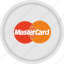 finance, label, mastercard, payment, round, service 