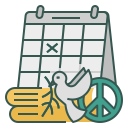 peace, holiday, calendar, date, world peace day, peace day