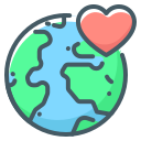 planet, earth, heart, love, world, peace