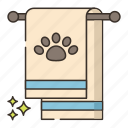 animal, dog, pet, towel