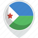 country, djibouti, flag, nation