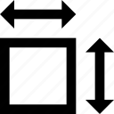 area, height, size, square, width