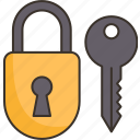 key, lock, security, access, protection