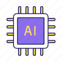 artificial intelligence, chip, cpu, digital, microchip, microprocessor, processor