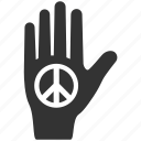 civil rights, expression, hand, peace, protest, sign, symbolic