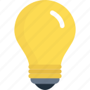 bulb, electric, energy, idea, lamp, light, power