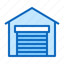 estate, garage, real, storehouse