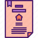 house, home, legal, document, paper